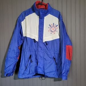 Vintage USA America Forever Windbreaker Jacket Men's Size Small